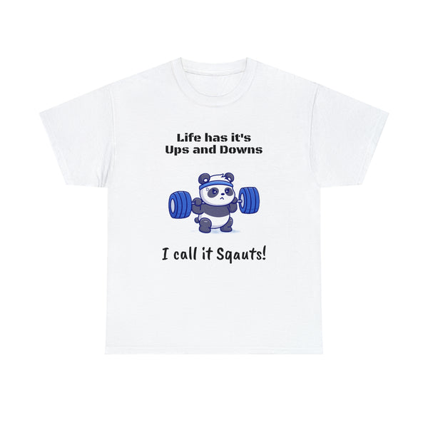 Fitness - I call it Sqauts - Unisex Heavy Cotton Tee